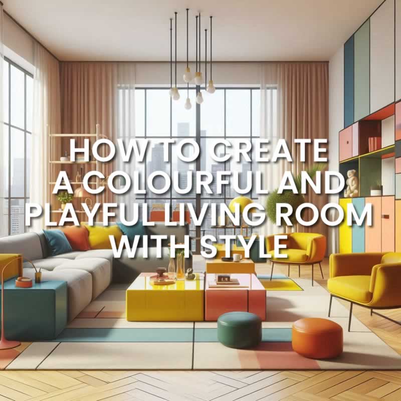 How To Create A Colourful Playful Living Room With Style