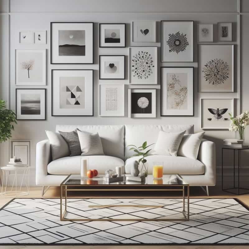 How To Make A Gallery Wall For Your Living Room