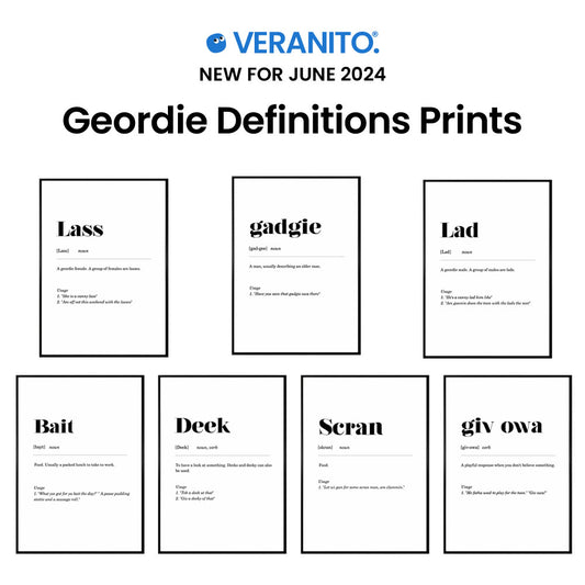 Brand New Geordie Definition Prints Launched At Veranito