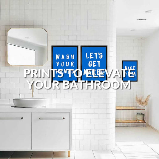 Prints To Elevate Your Bathroom