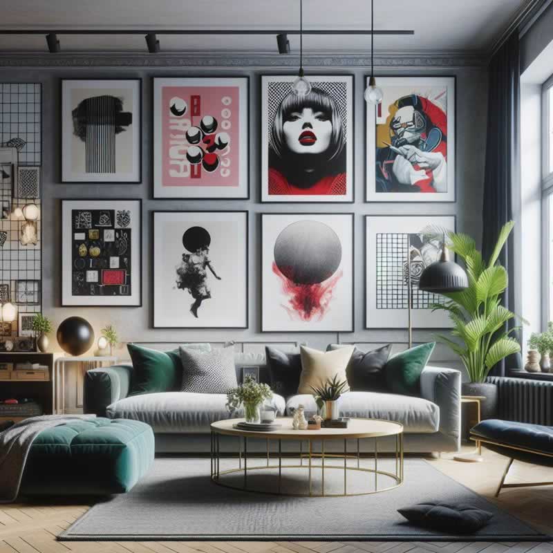 Unique Living Room Wall Art That Gets People Talking