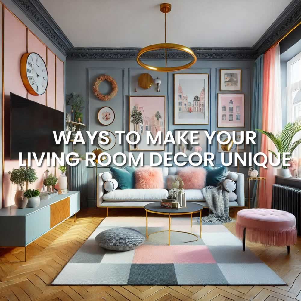 Ways To Make Your Living Room Decor Unique