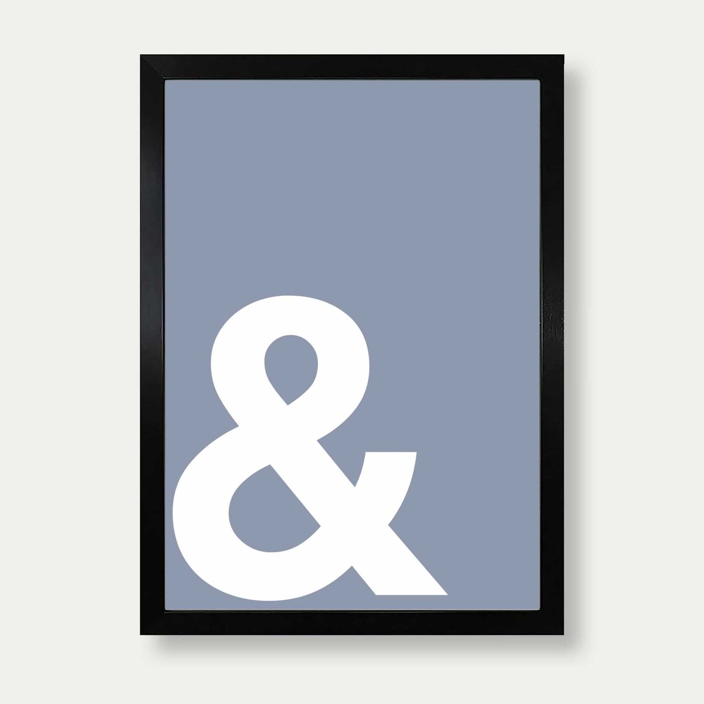 Ampersand And Symbol Print