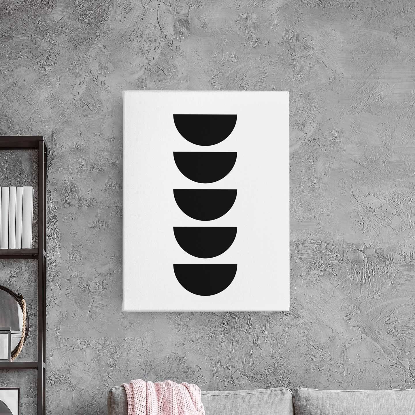 Bauhaus Print Circles No.10 Art Print