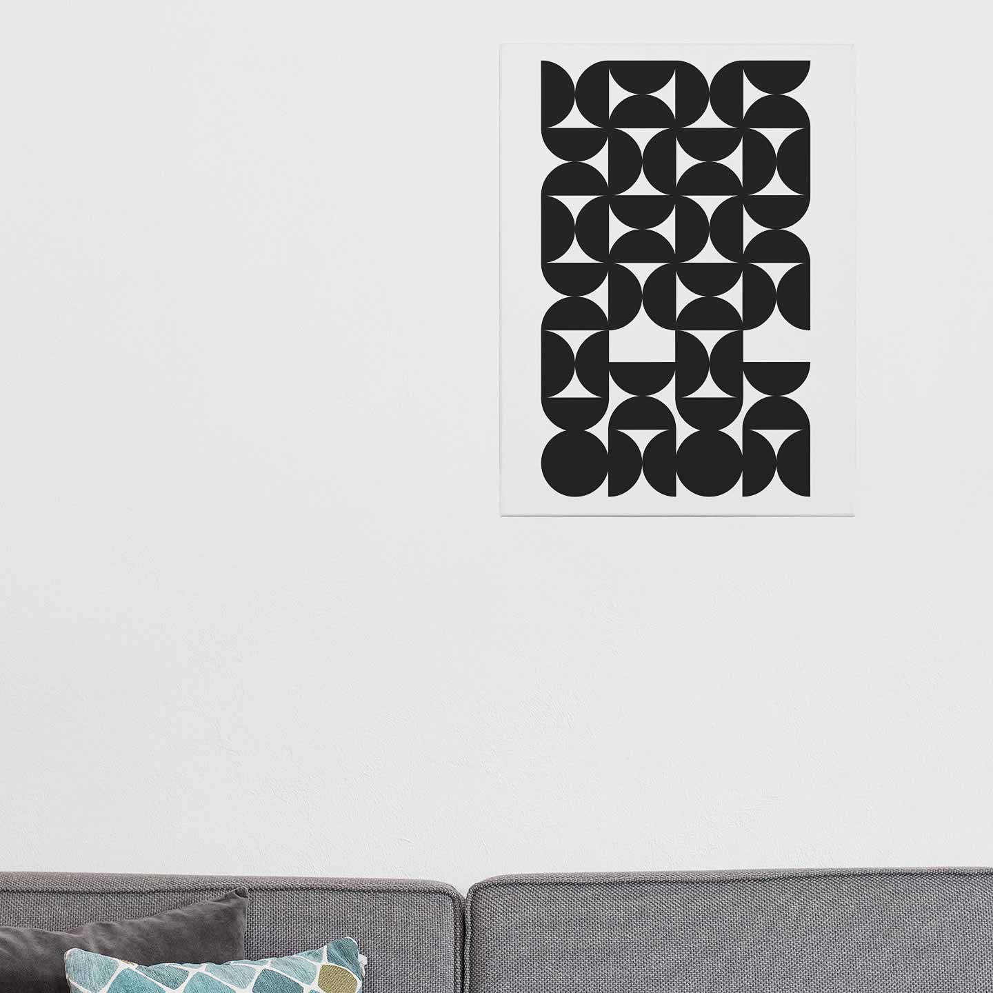 Bauhaus Print Circles No.2 Wall Art