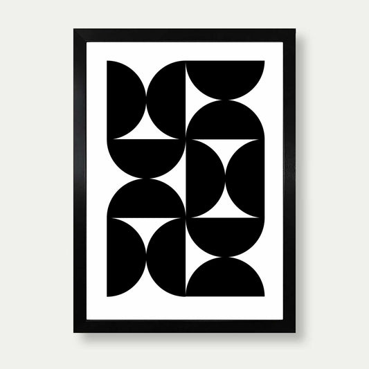 Bauhaus Print Circles No.3 Wall Art
