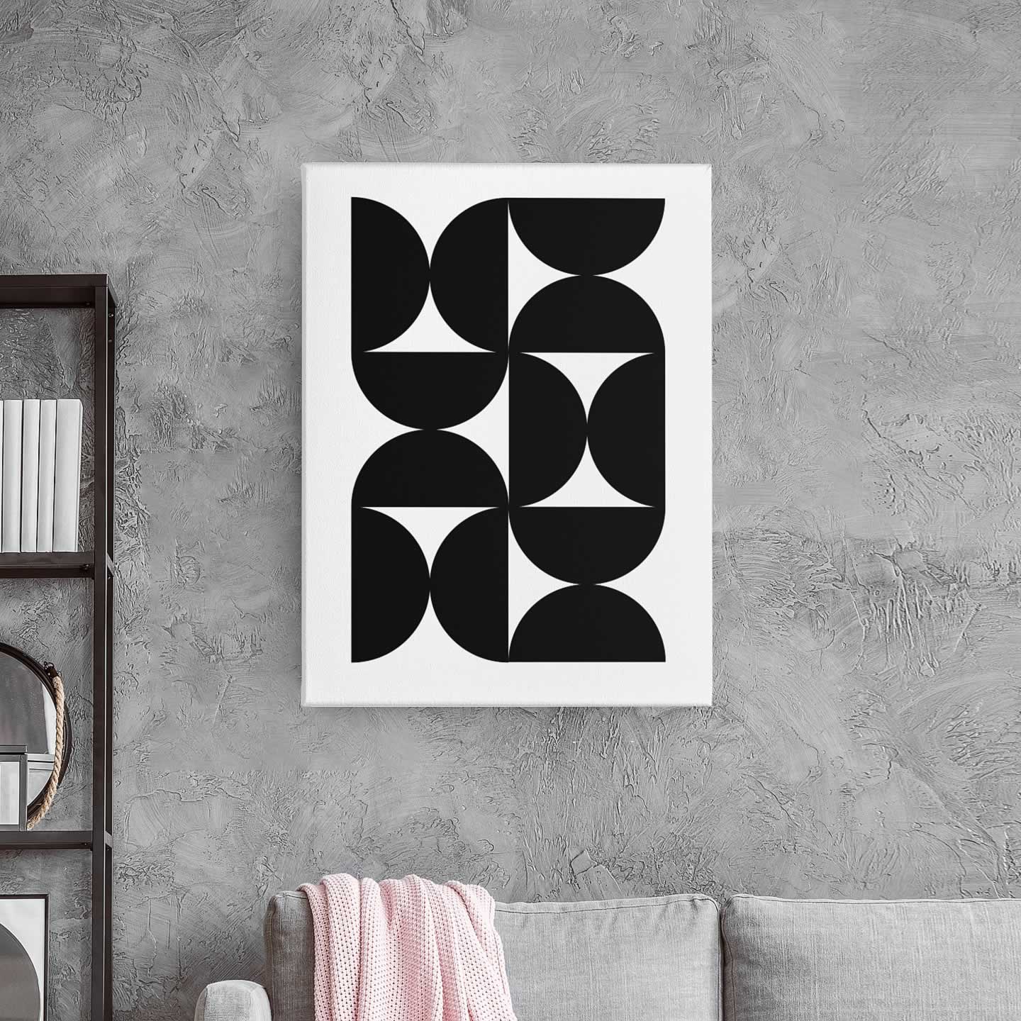 Bauhaus Print Circles No.2 Art Print