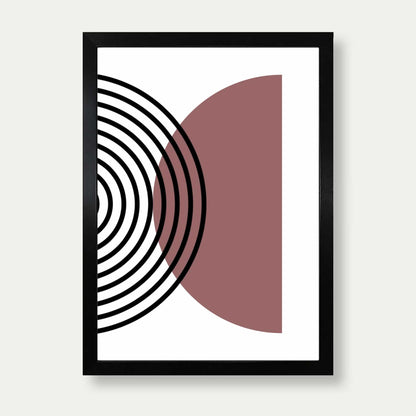 Bauhaus Print Circles No.4 Wall Art