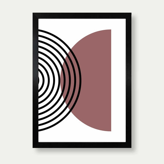 Bauhaus Print Circles No.4 Wall Art