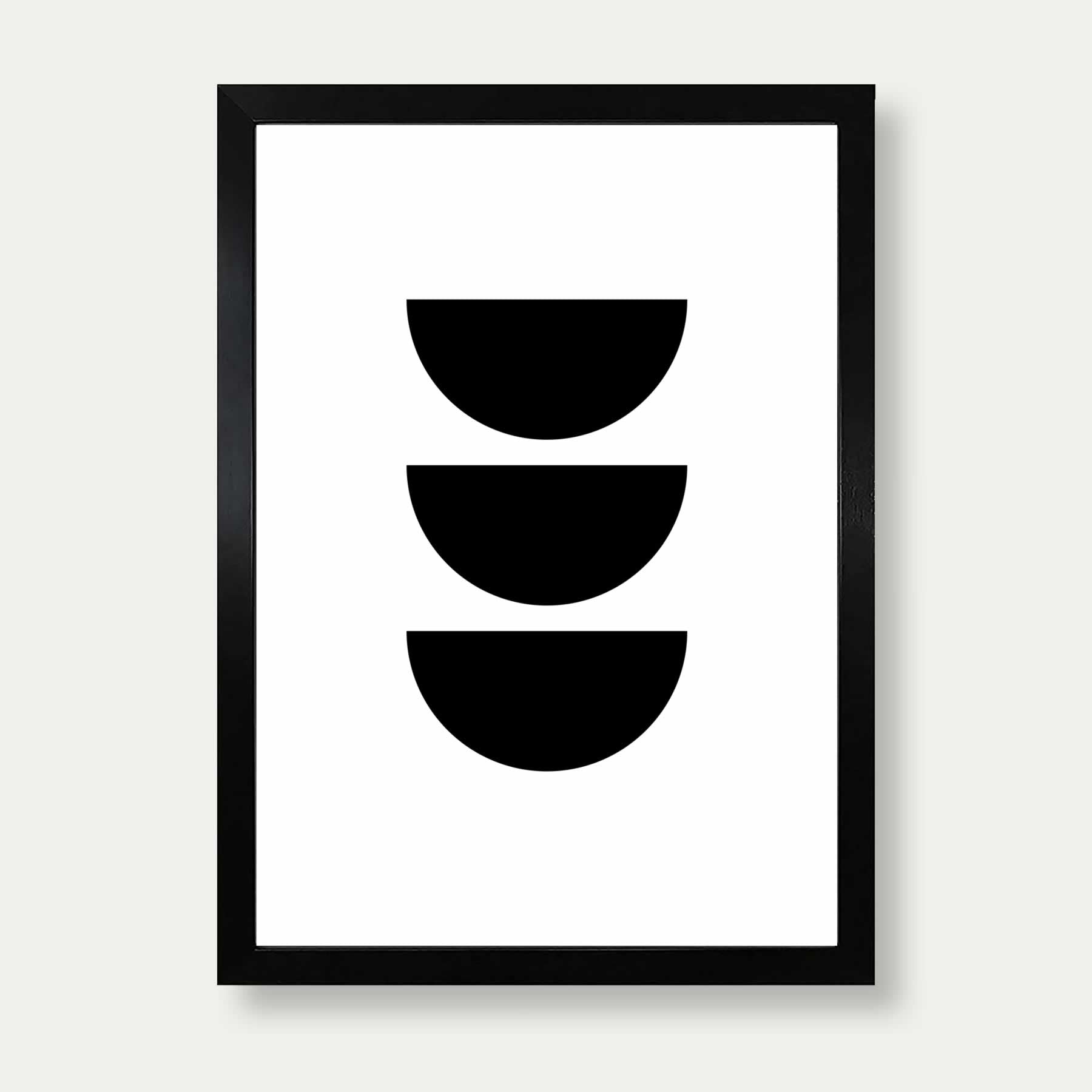 Bauhaus Print Circles No.5 Wall Art