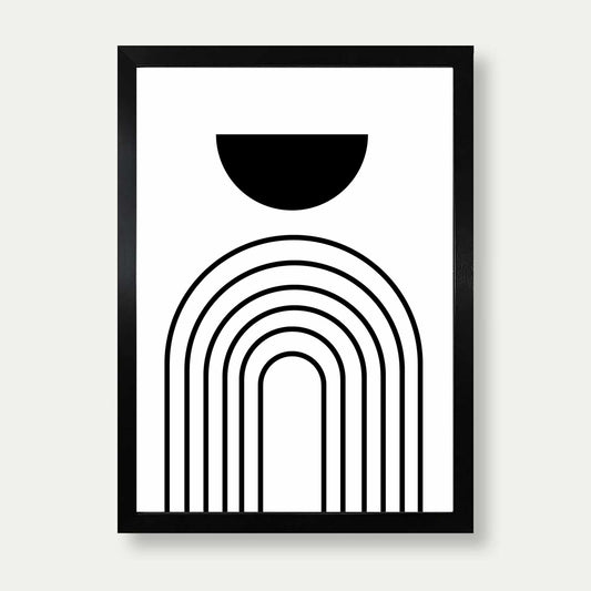 Bauhaus Print Circles No.6 Wall Art
