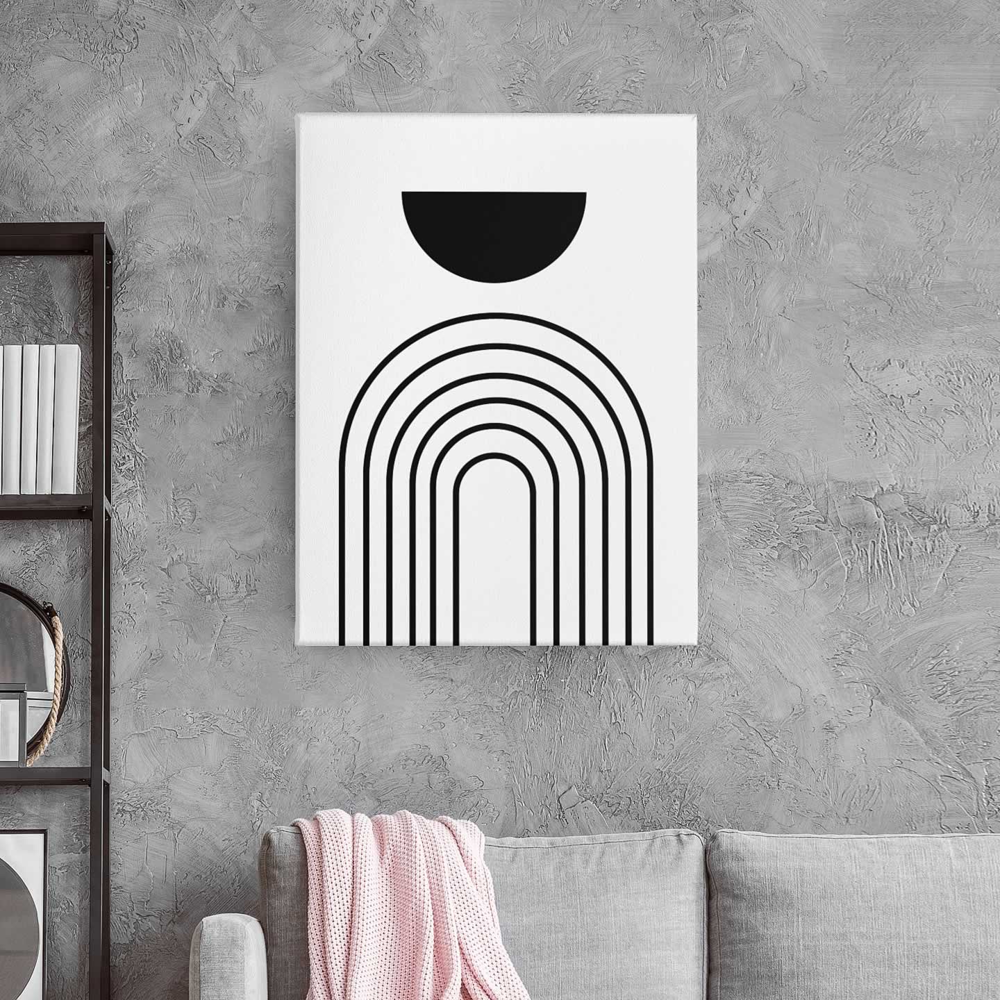 Bauhaus Print Circles No.6 Art Print