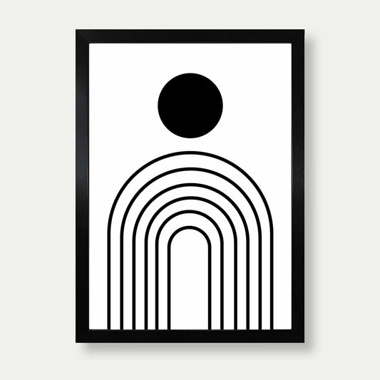 Bauhaus Print Circles No.7