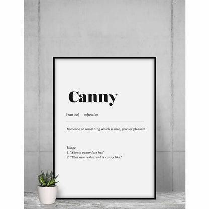 Canny Geordie Definition Poster