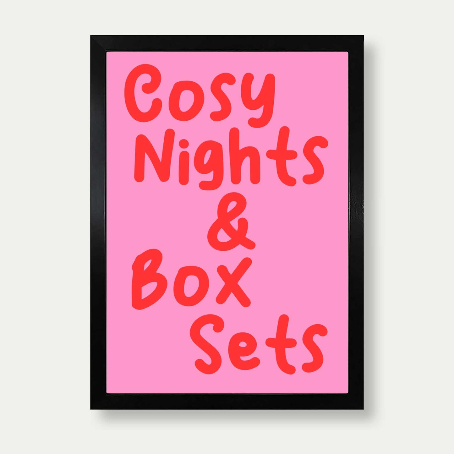 Cosy Nights And Box Sets Print