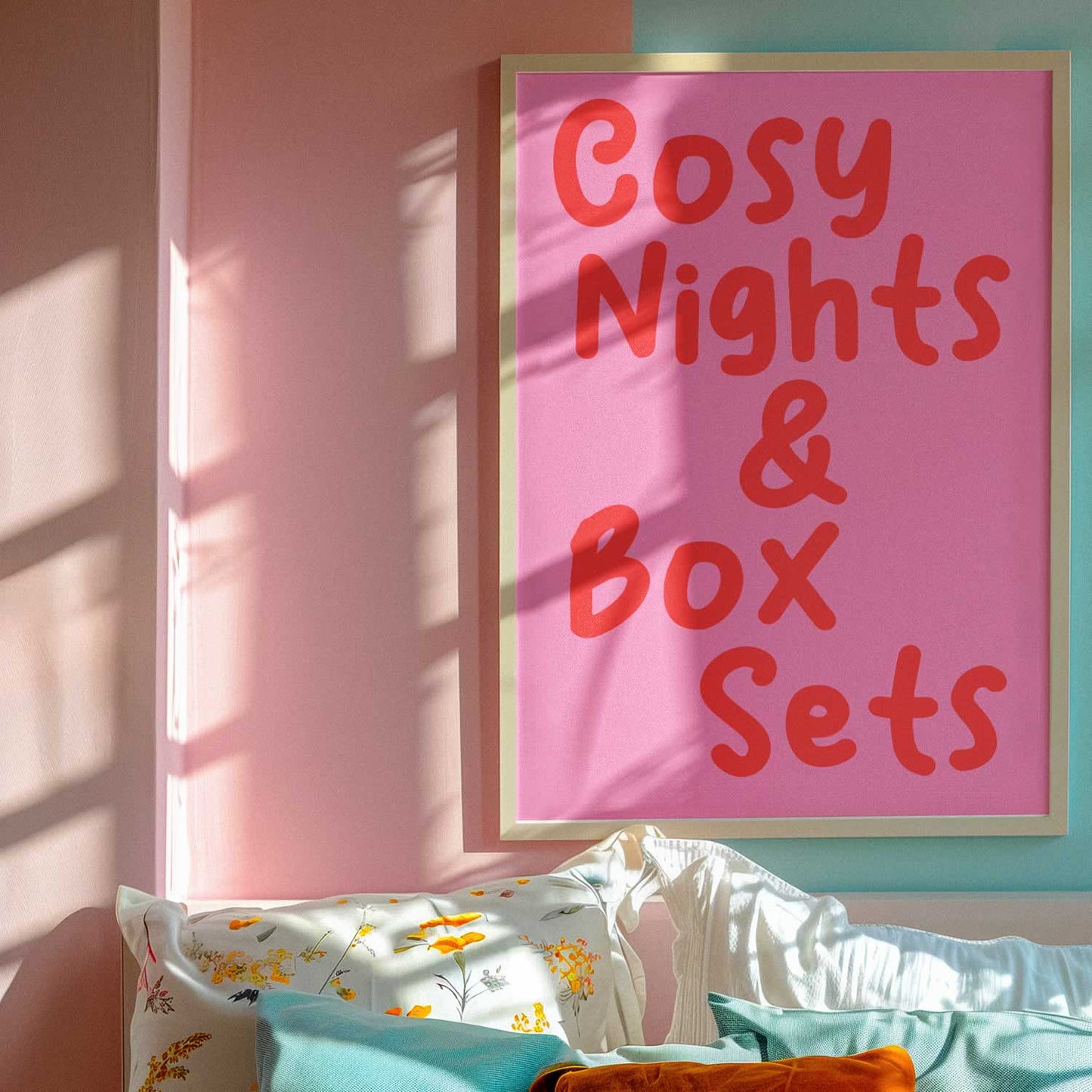 Cosy Nights & Box Sets Bedroom Poster