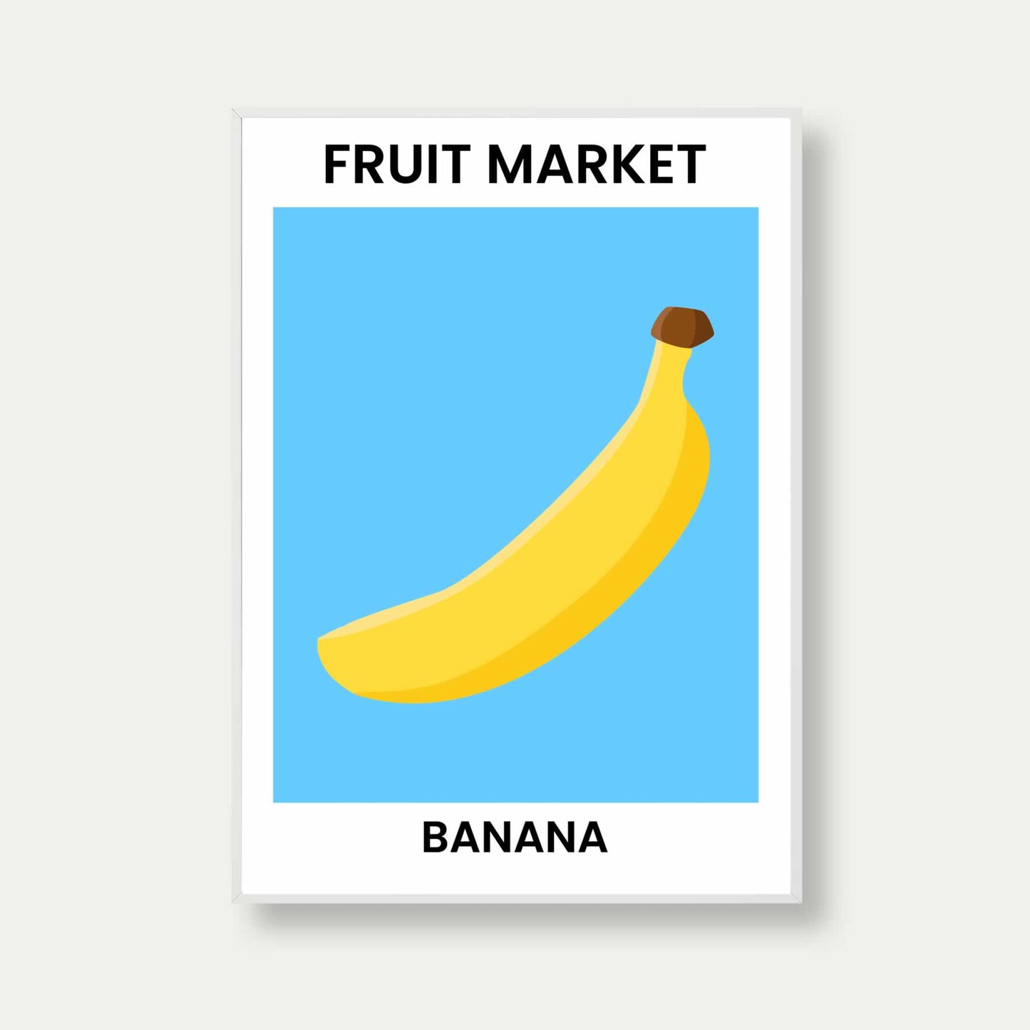 Fruit Market Banana Print