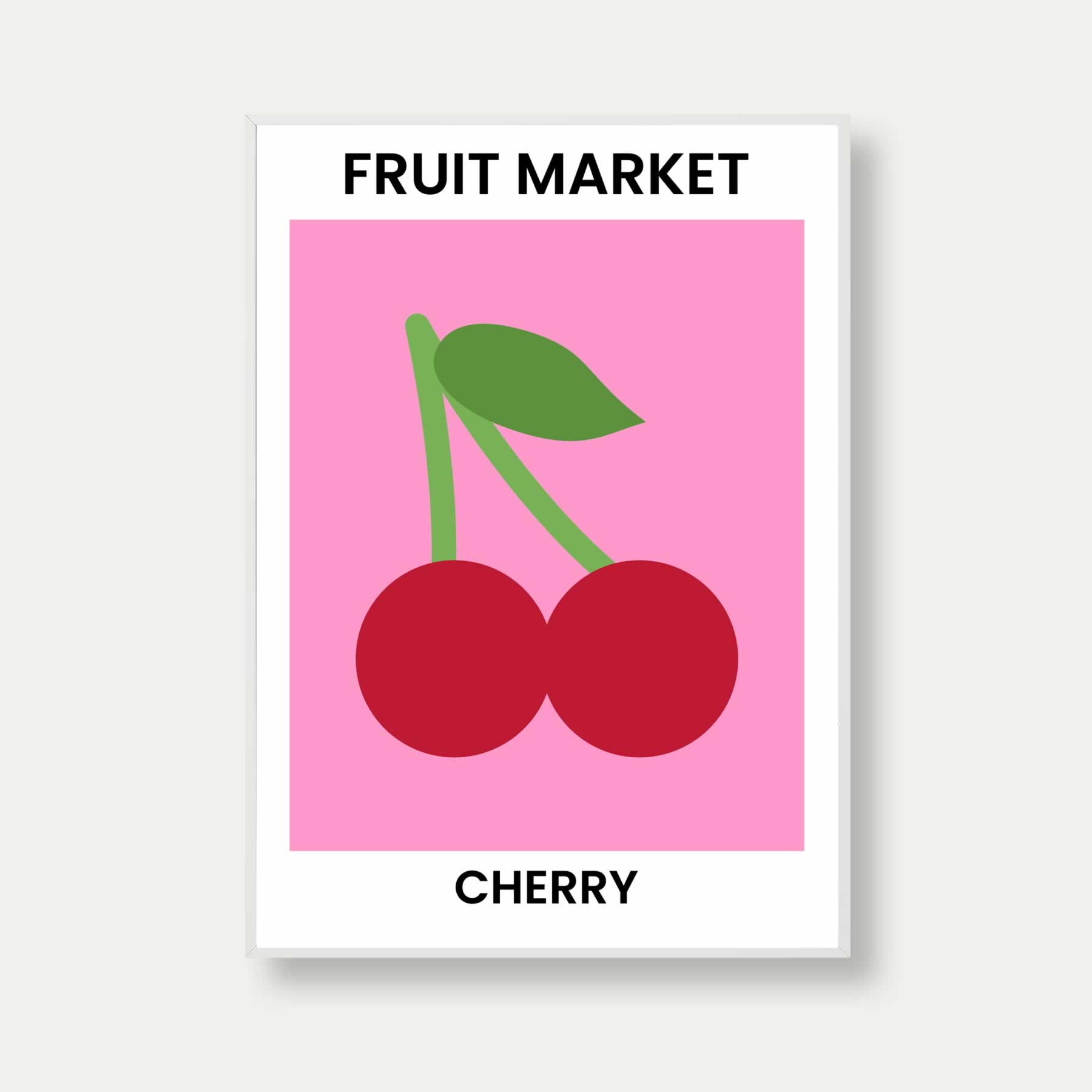 Fruit Market Cherry Print