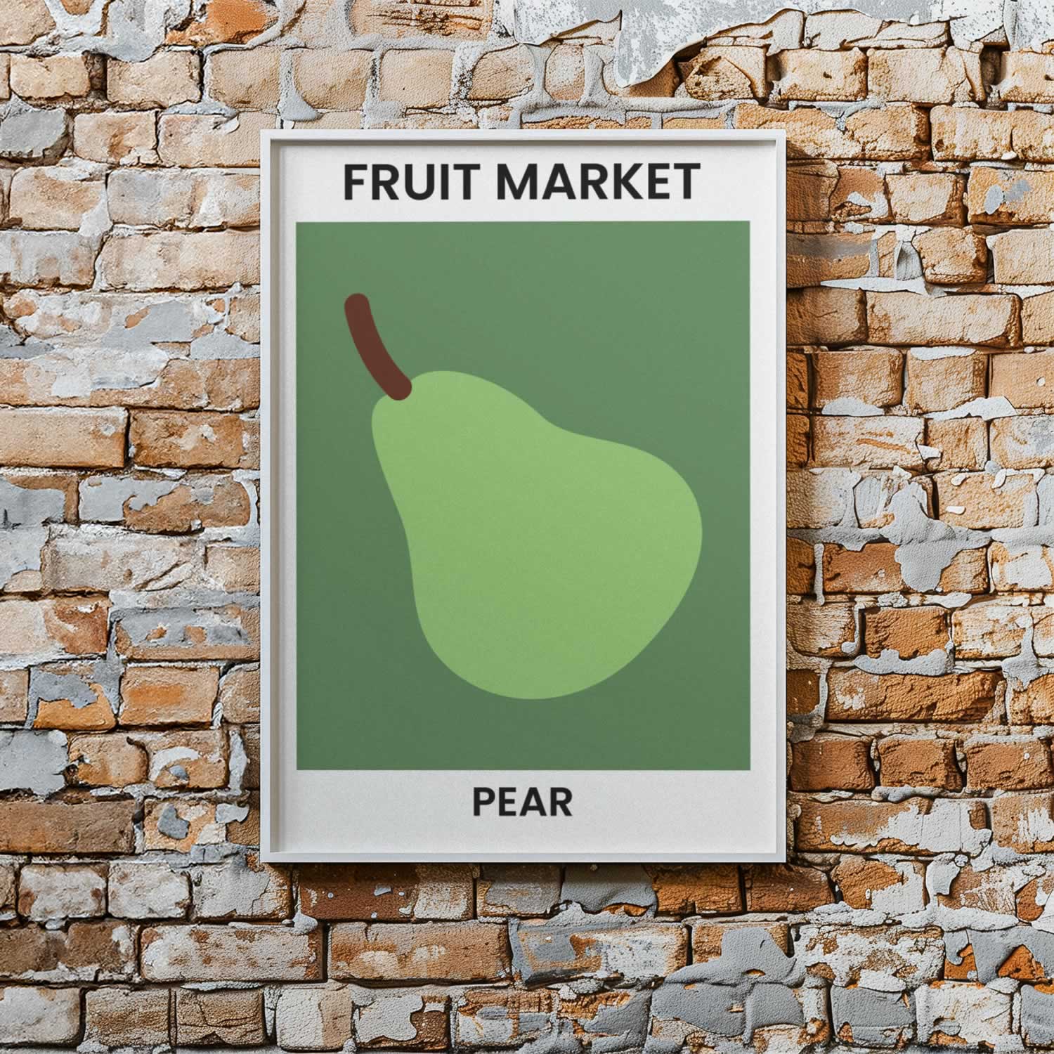 Fruit Market Pear Wall Art