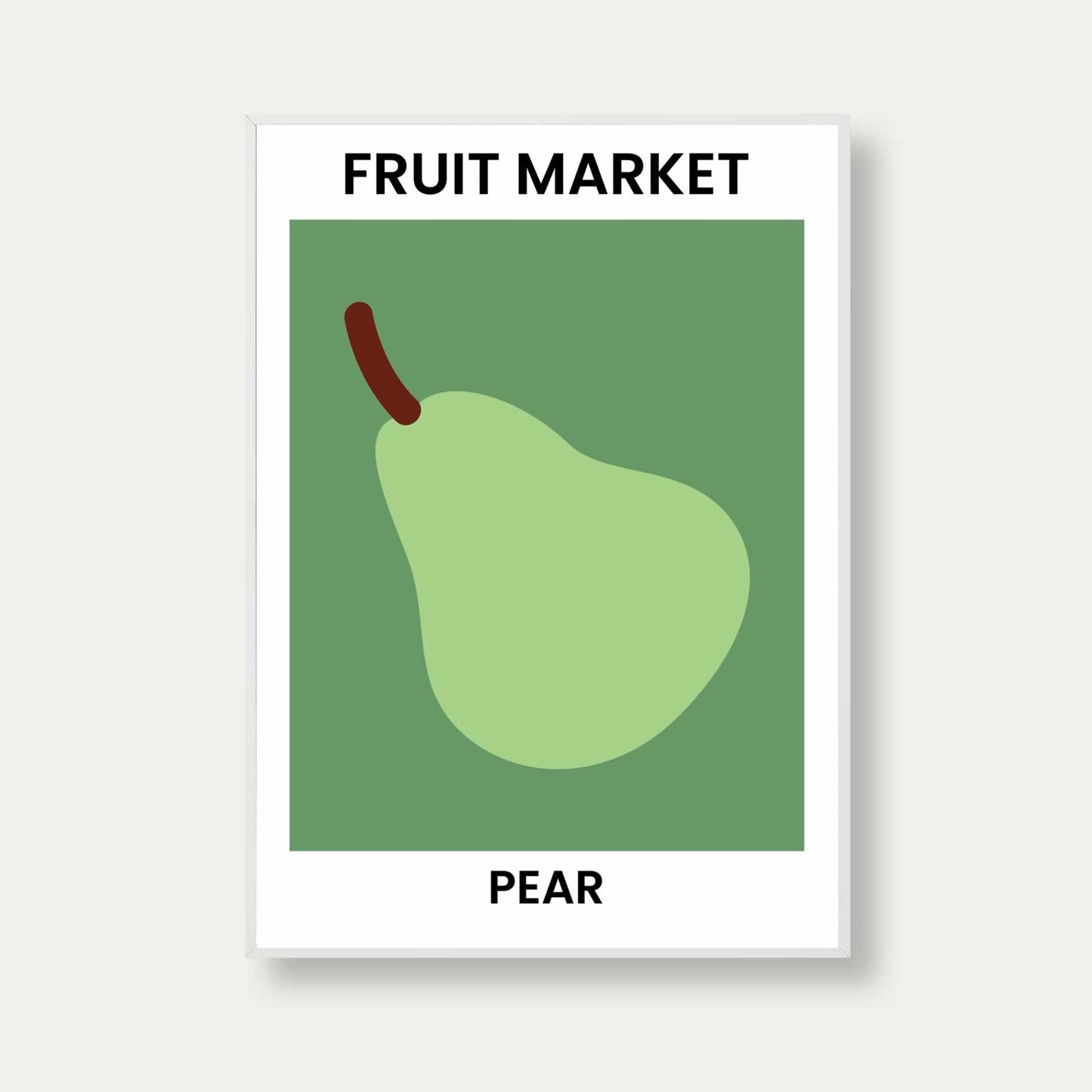 Fruit Market Pear Print