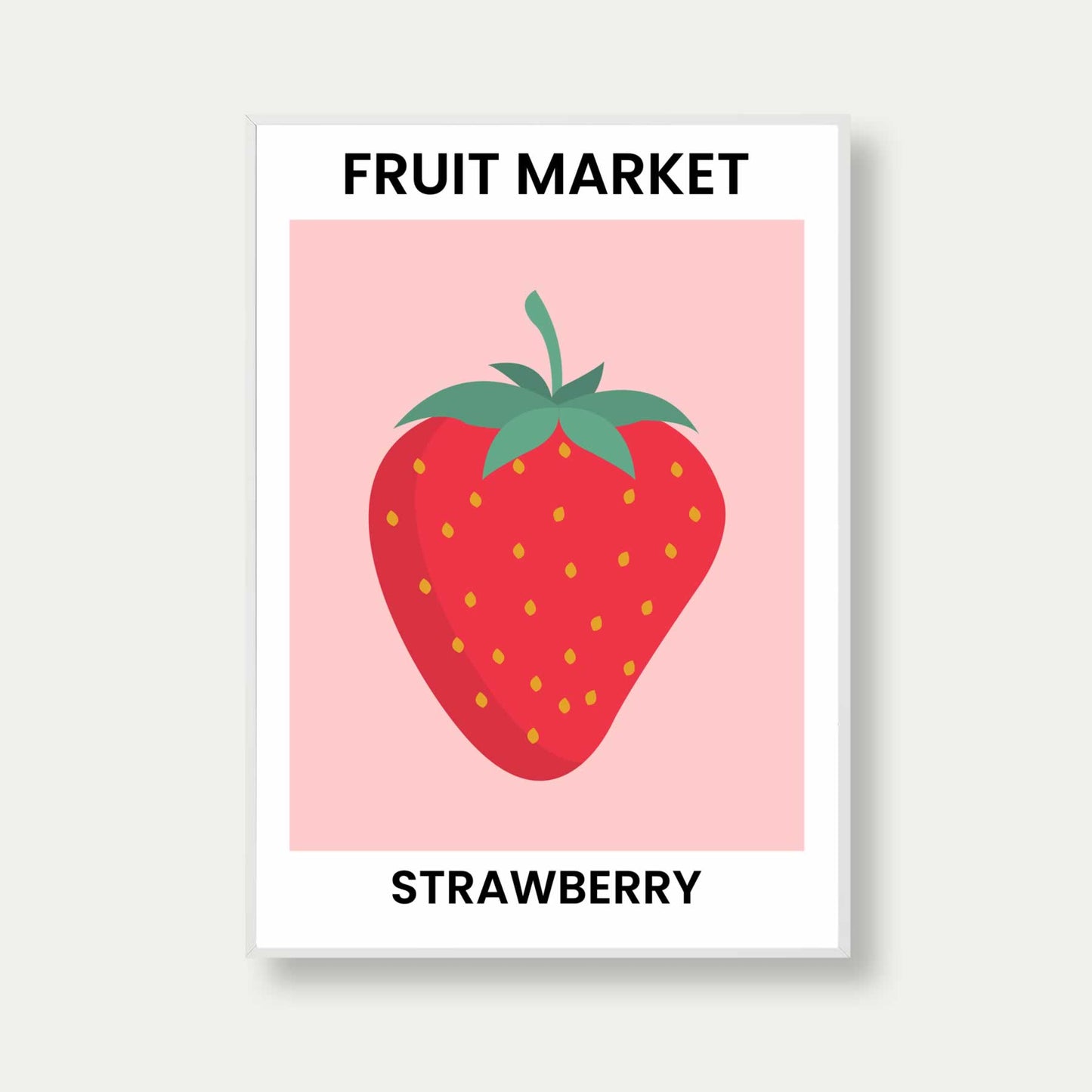 Fruit Market Strawberry Print