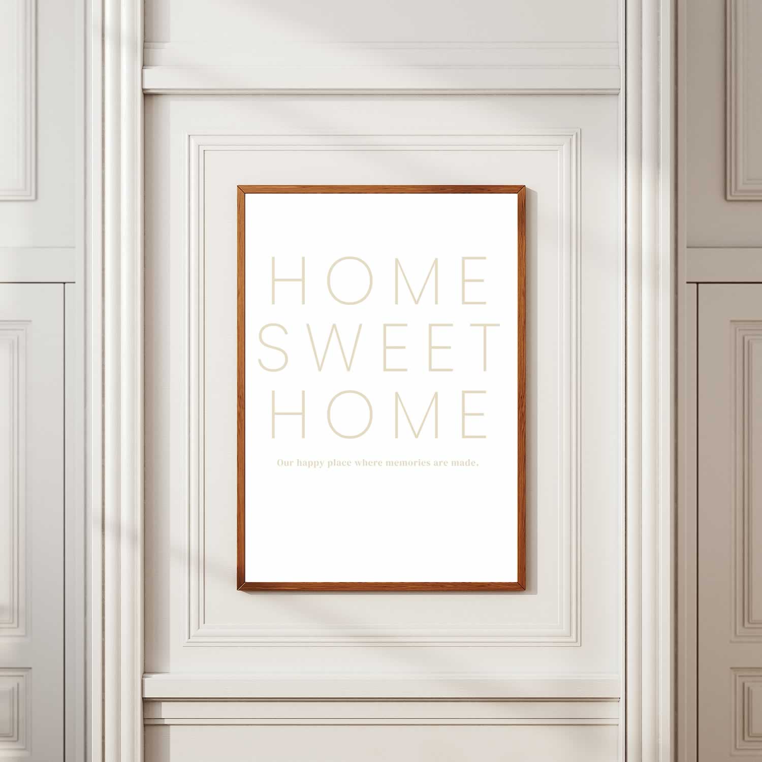 Home Sweet Home Print For Living Room