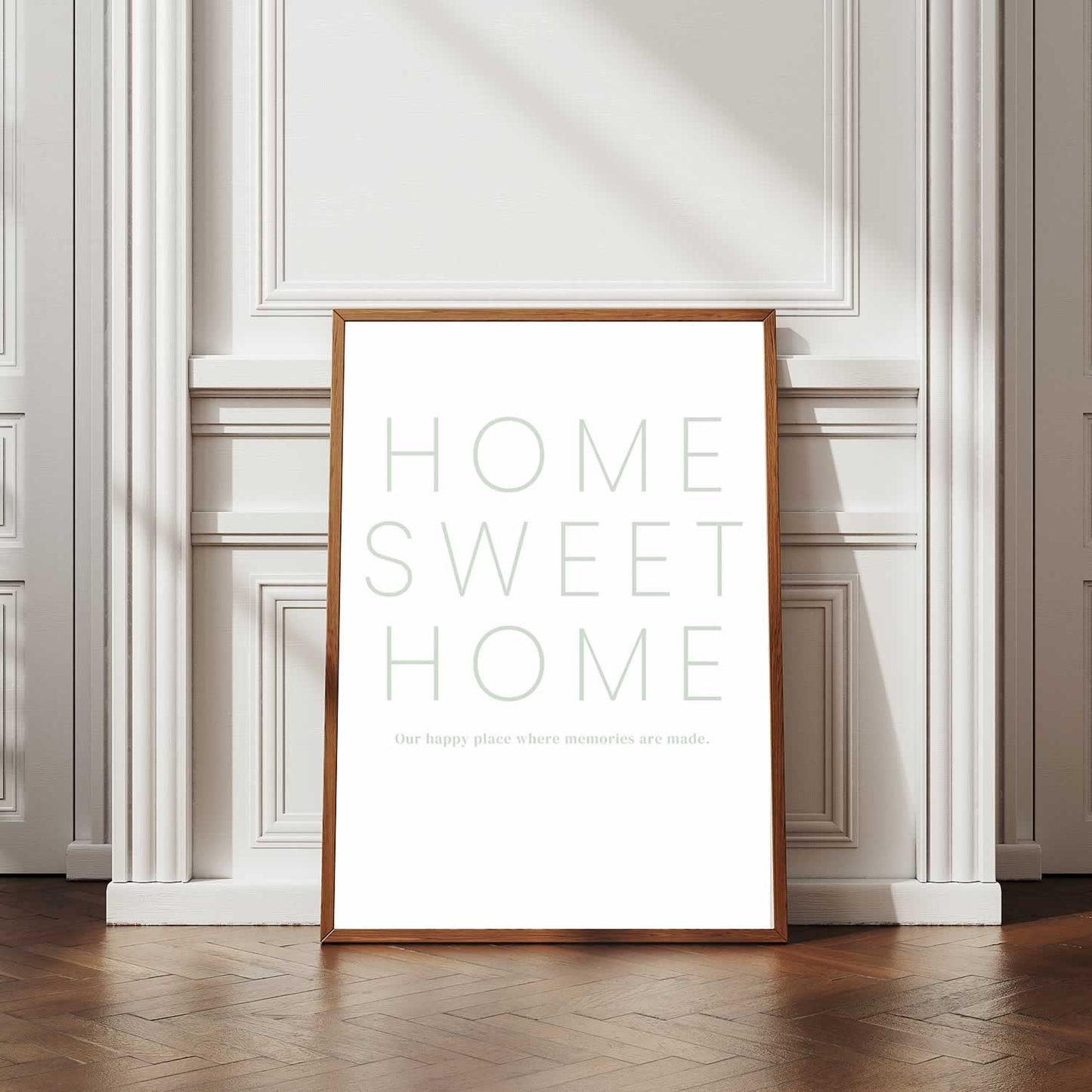 Home Sweet Home Poster Framed For Wall