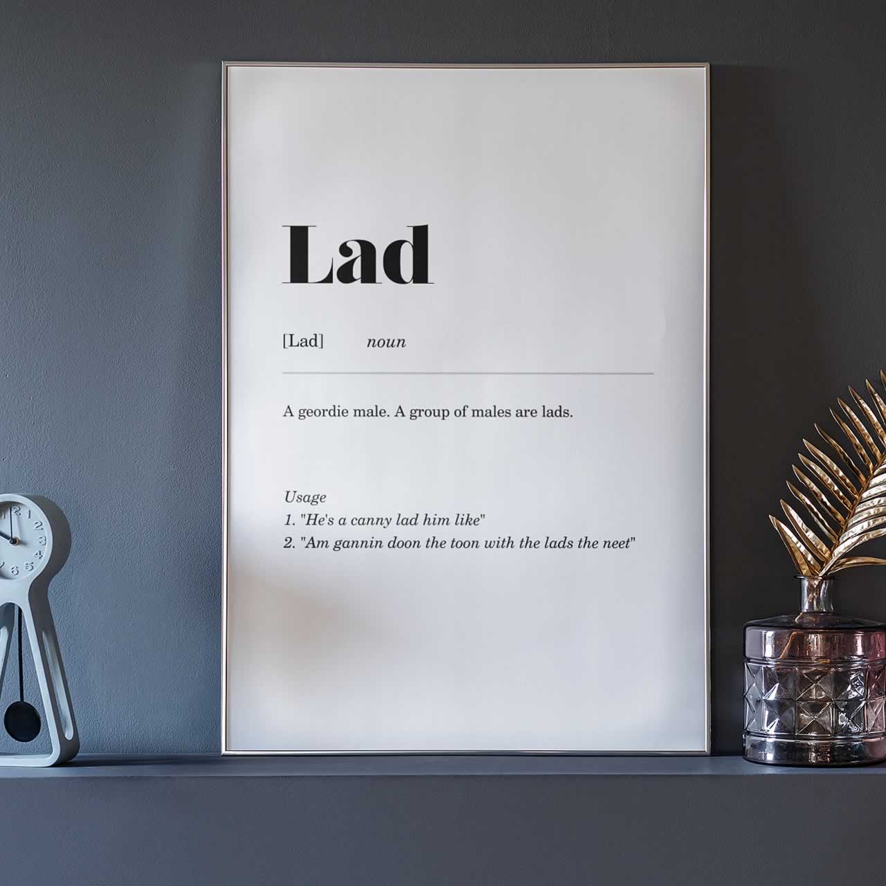 Lad Poster