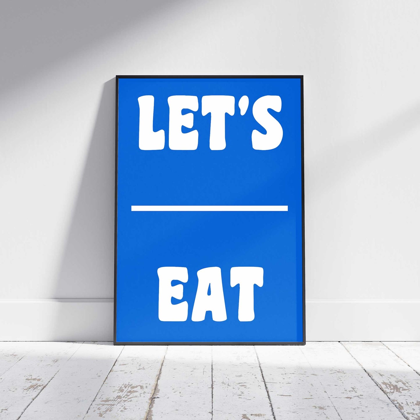 Let's Eat Wall Art