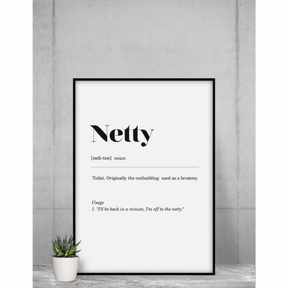 Netty Geordie Poster