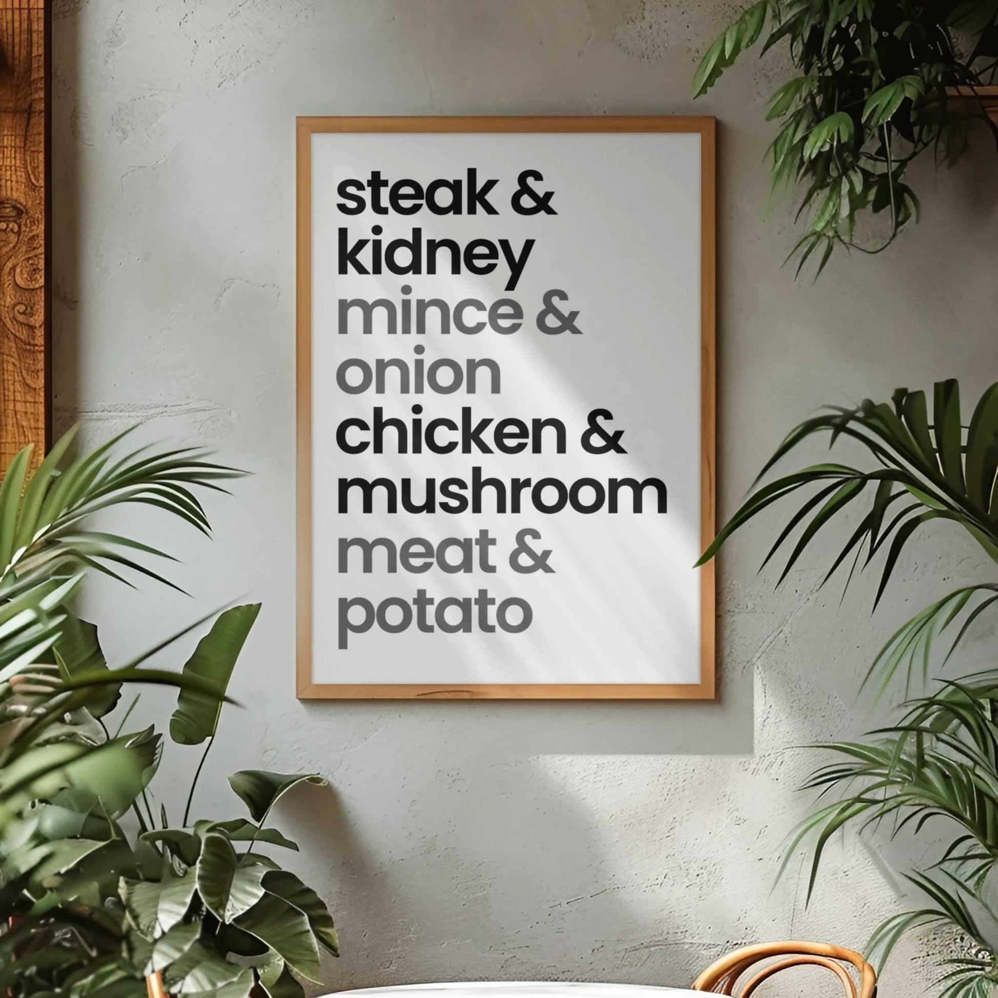 The Best British Pies Wall Art For Your Kitchen