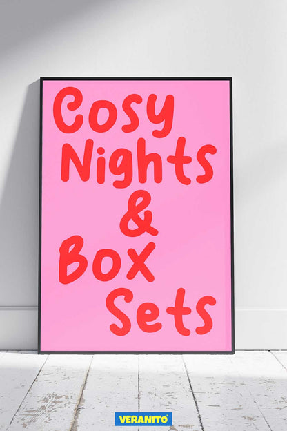 Cosy Nights And Box Sets Wall Art