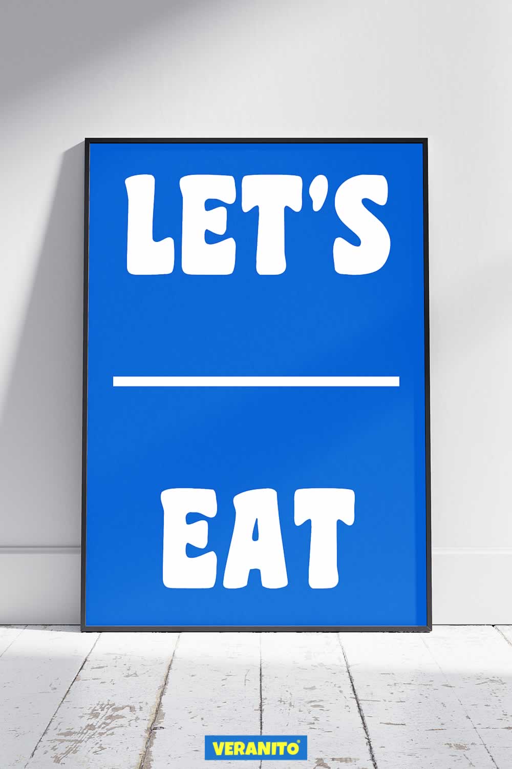 Let's Eat Food Print