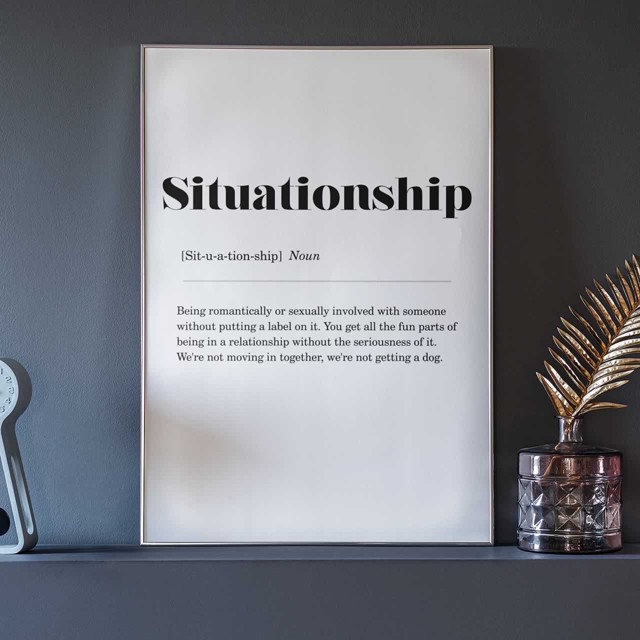 Situationship Definition Print