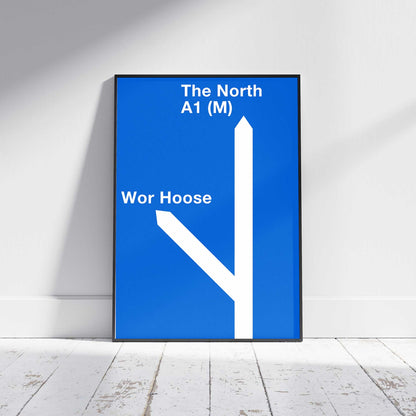 The North Sign Wall Art