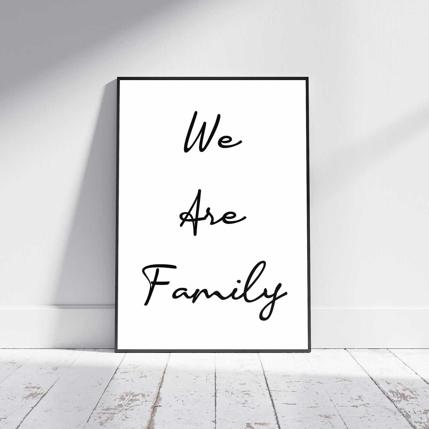 We Are Family Wall Art