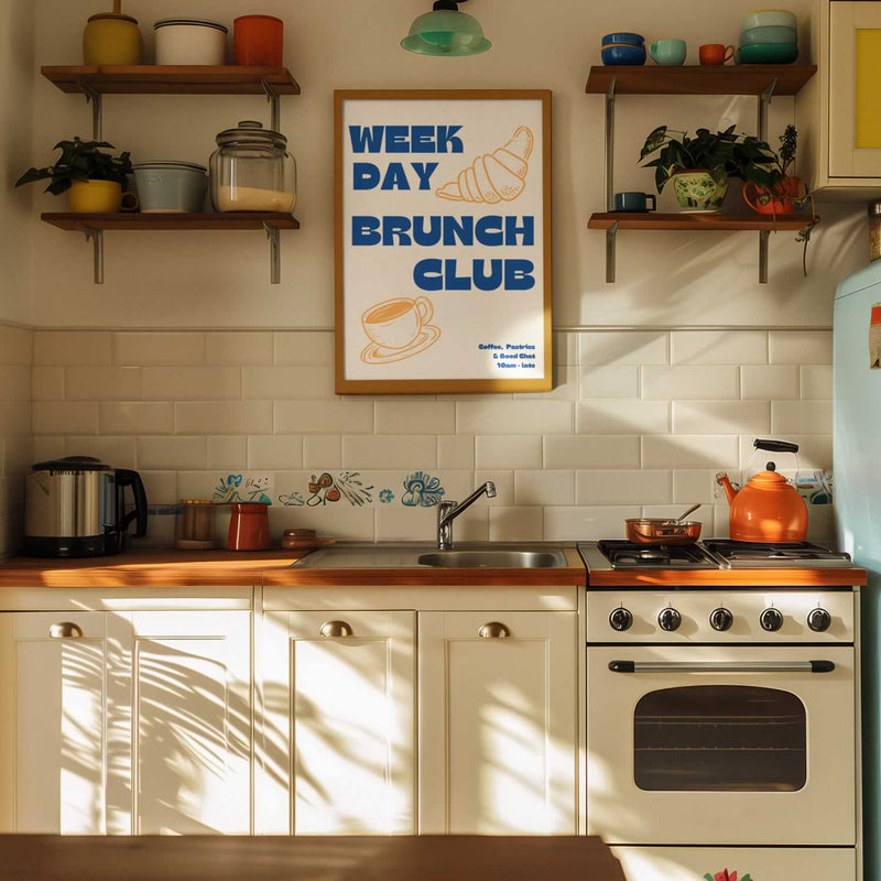 Typography Art for your kitchen that adds a personal touch