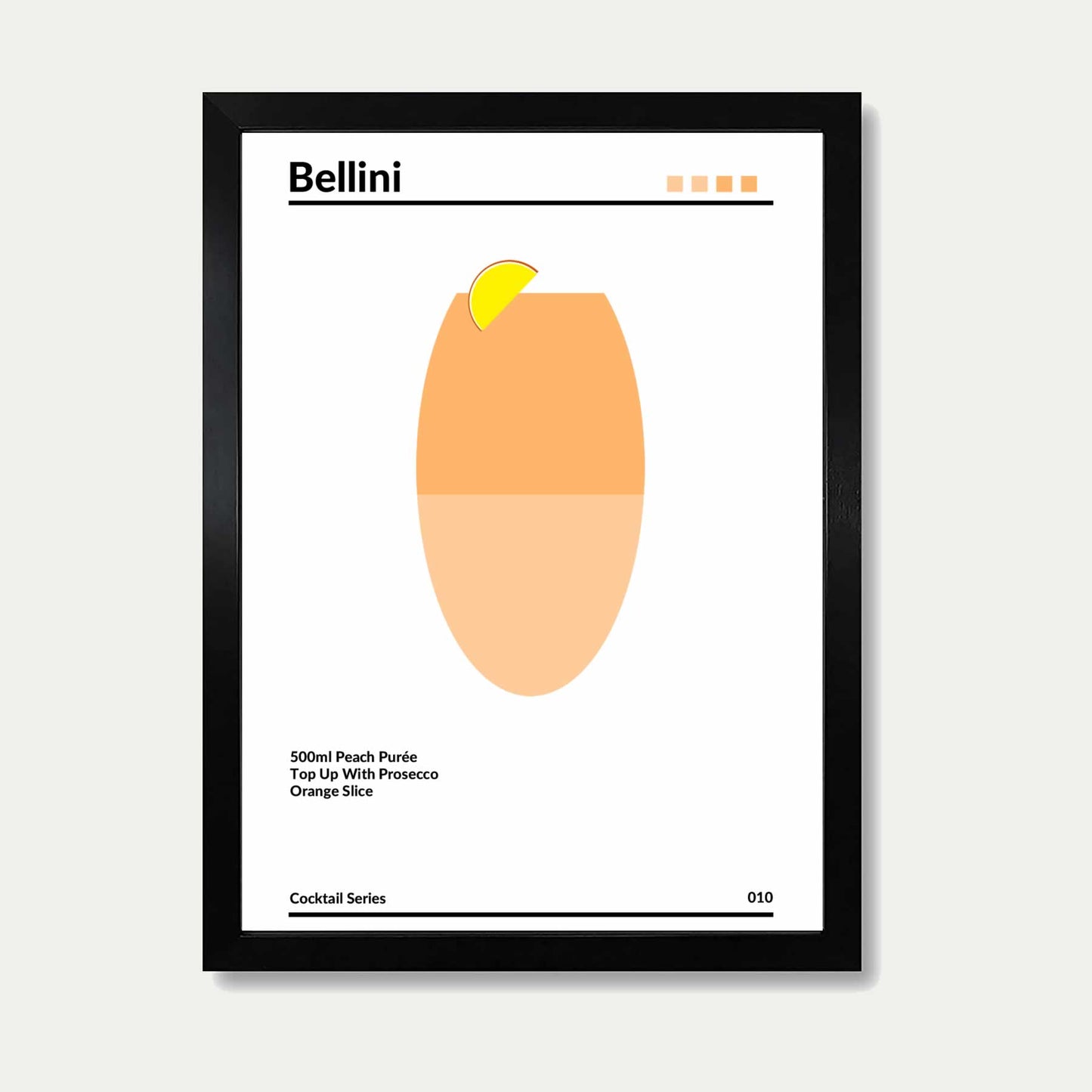 Bellini Cocktail Print